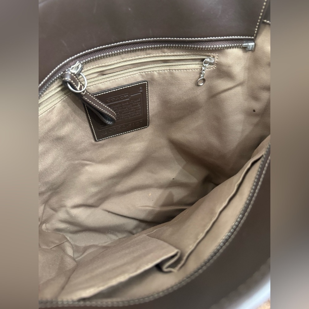 Coach Holiday Patchwork leather/suede tote - Picture 8 of 14